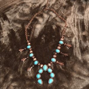 Small squash blossom necklace